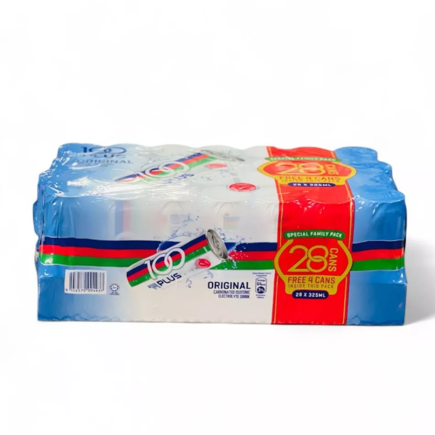 100 plus Tin Asli/ Original 325mlx28/carton