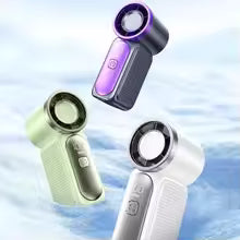 2026 New High-Speed Mini Handheld Small Fan, 100-Speed Small Wind Cannon USB Charging Battery Life Turbine Portable Outdoor Fan