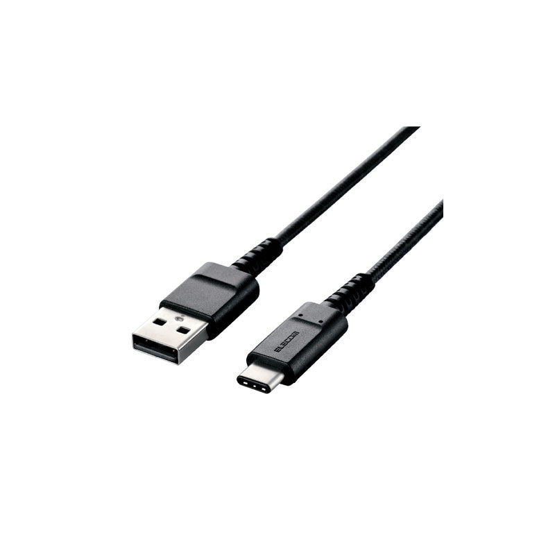 ELECOM USB-A to USB-C Cable 1.2m 3A Fast Charge