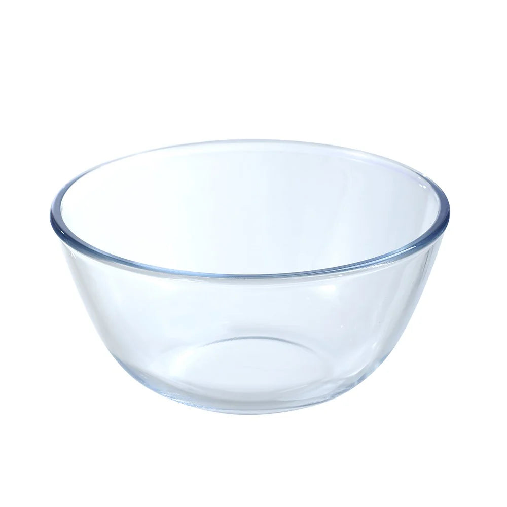 Lemon & Lime 2.6L YORKSHIRE GLASS MIXING BOWL - 22.5X22.5X11CM