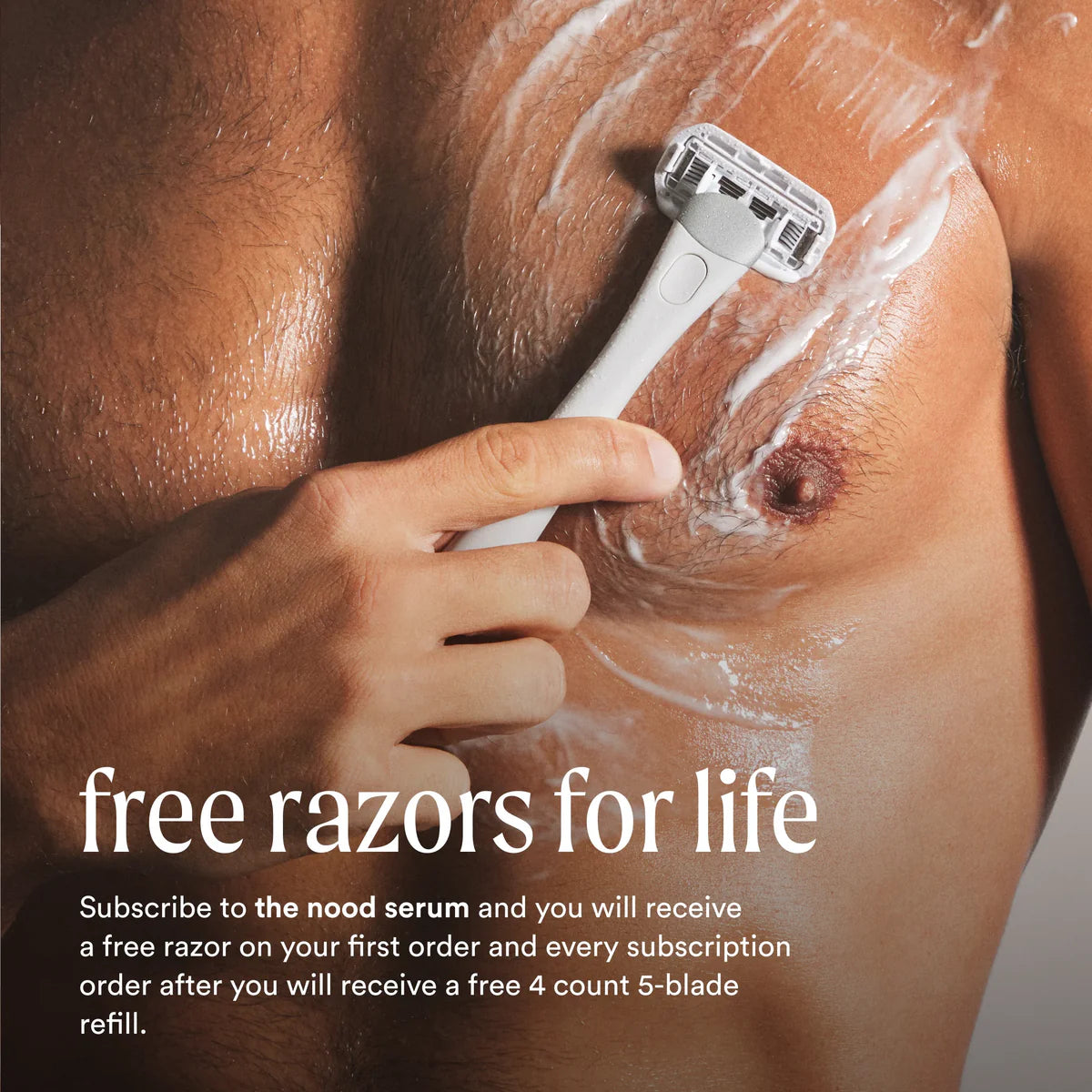 The Shave Kit SMOOTHER, LONGER LASTING SHAVE